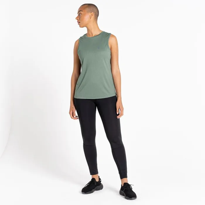 Dare 2b Capacity Fitness Tank Duck Green Women Gym Tops