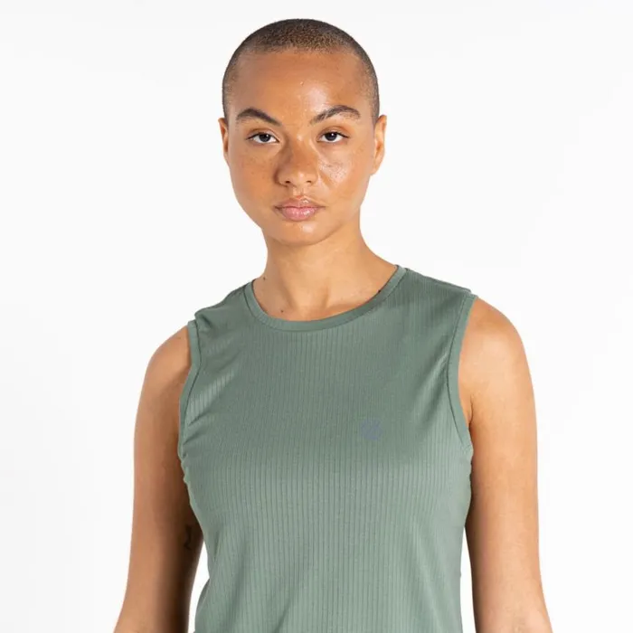 Dare 2b Capacity Fitness Tank Duck Green Women Gym Tops