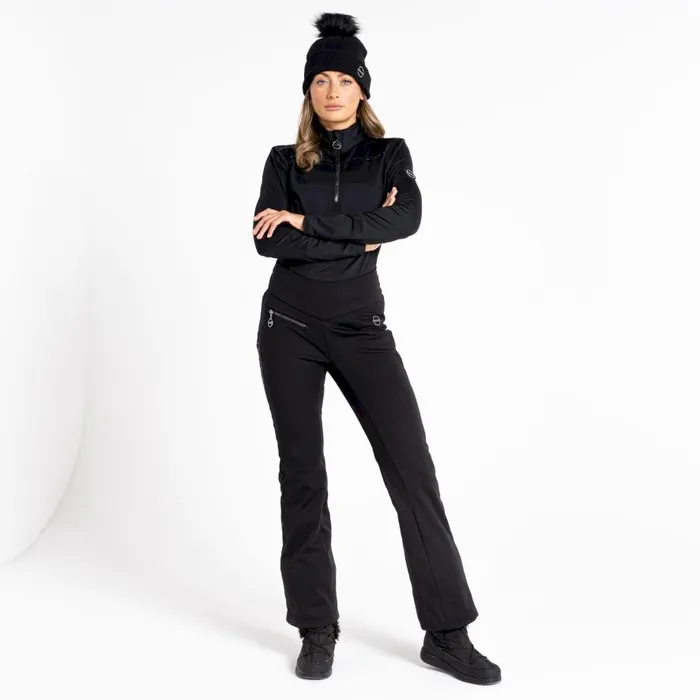 Dare 2b Crystallize Stretch Ski Pants Black Women Ski Trousers and Salopettes