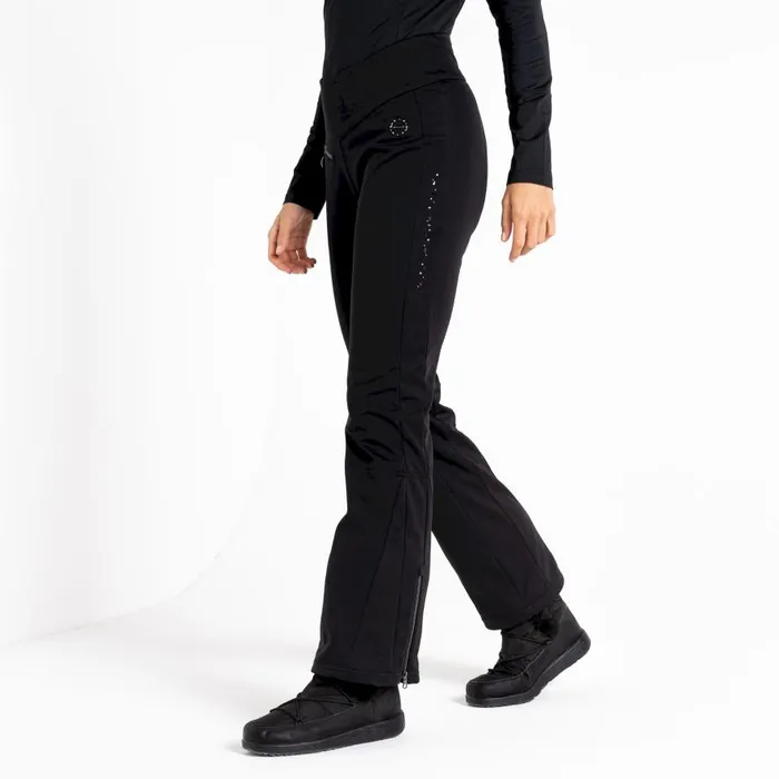 Dare 2b Crystallize Stretch Ski Pants Black Women Ski Trousers and Salopettes