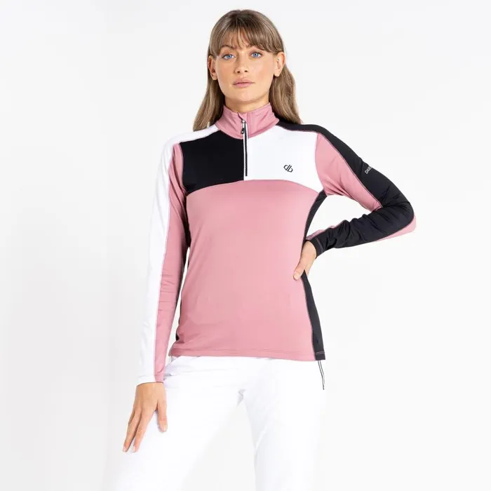 Dare 2b Default III Core Stretch Midlayer Mesa Rose Black Women Midlayers