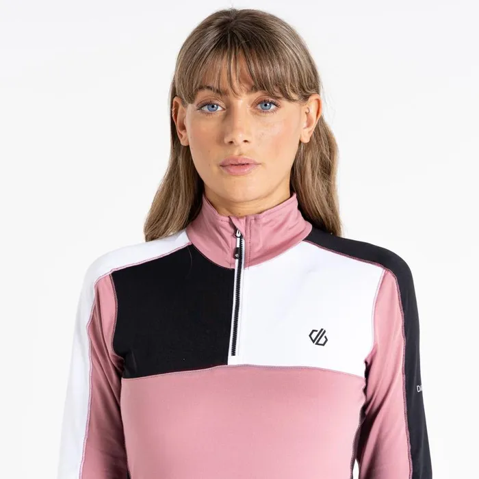 Dare 2b Default III Core Stretch Midlayer Mesa Rose Black Women Midlayers