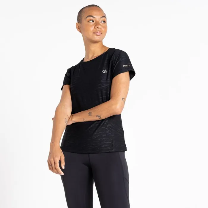 Dare 2b Defy II Lightweight Tee Black Women Gym Tops