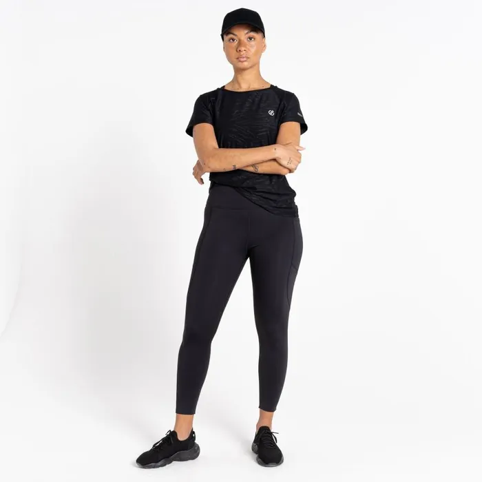 Dare 2b Defy II Lightweight Tee Black Women Gym Tops