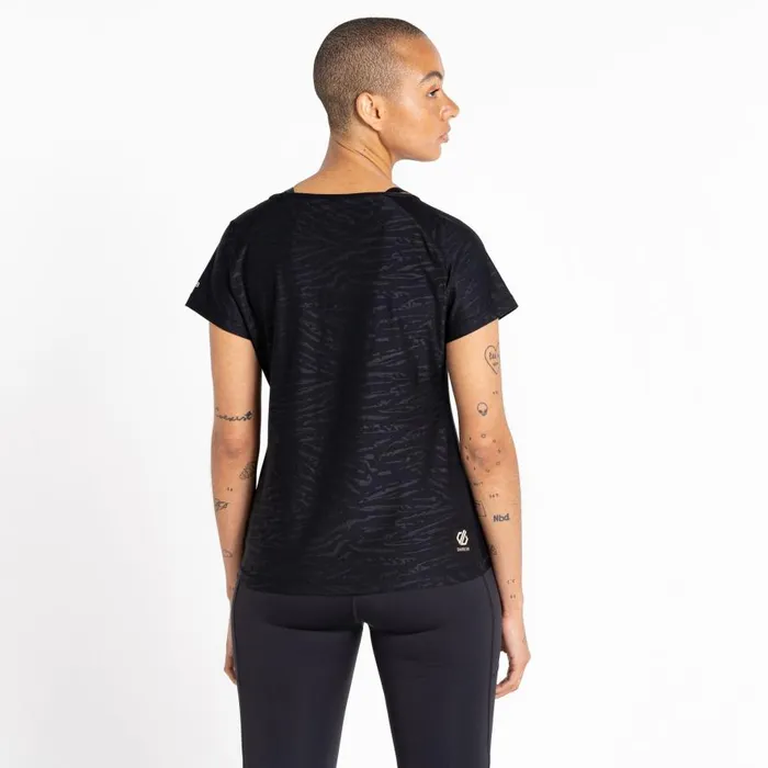 Dare 2b Defy II Lightweight Tee Black Women Gym Tops