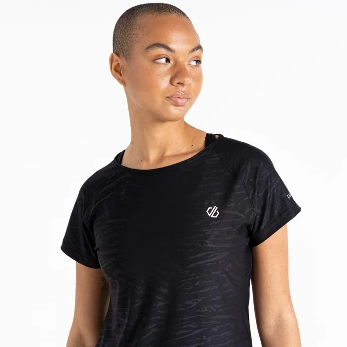 Dare 2b Defy II Lightweight Tee Black Women Gym Tops