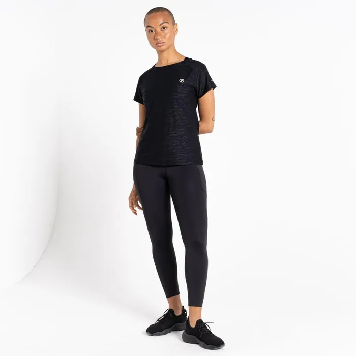 Dare 2b Defy II Lightweight Tee Black Women Gym Tops