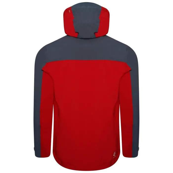 Dare 2b Diluent Era Waterproof Jacket Danger Red Orion Grey Men Waterproof Jackets