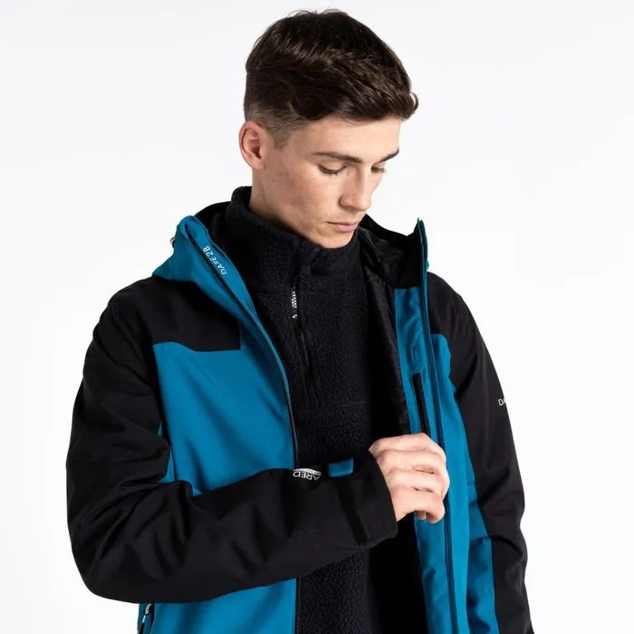 Dare 2b Diluent Era Waterproof Jacket Gulfstream Blue Men Waterproof Jackets
