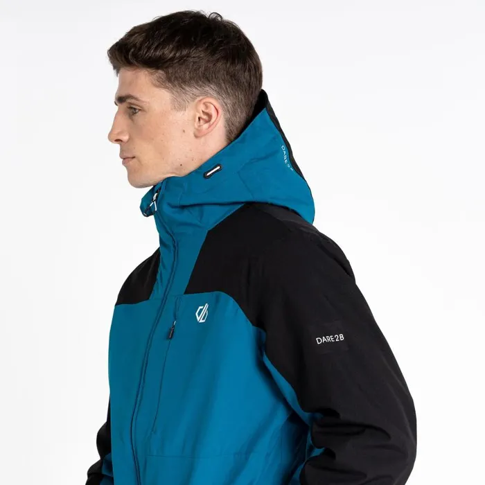 Dare 2b Diluent Era Waterproof Jacket Gulfstream Blue Men Waterproof Jackets