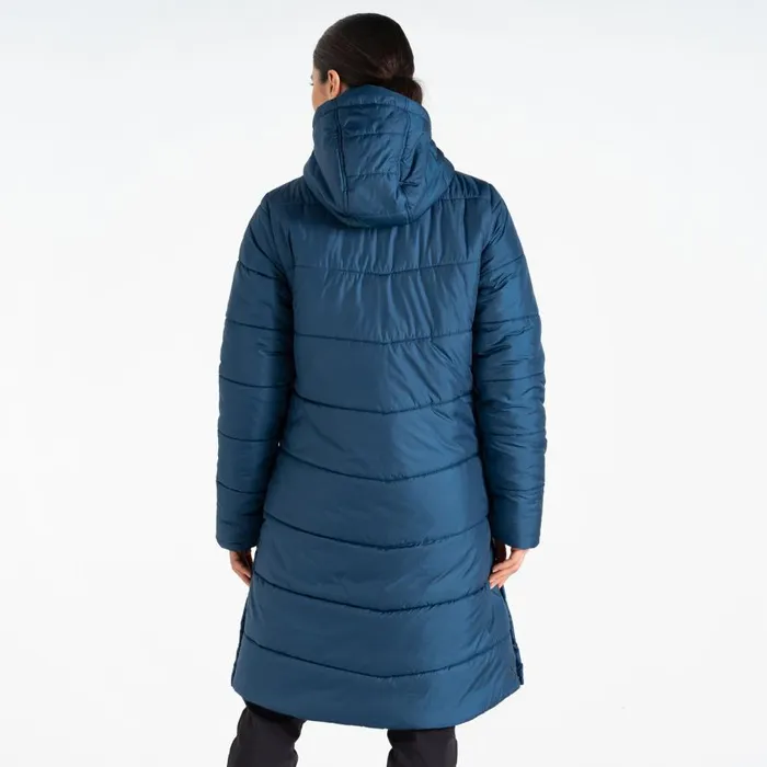 Dare 2b Distinguish Baffled Jacket Moonlight Denim Women Insulated Jackets