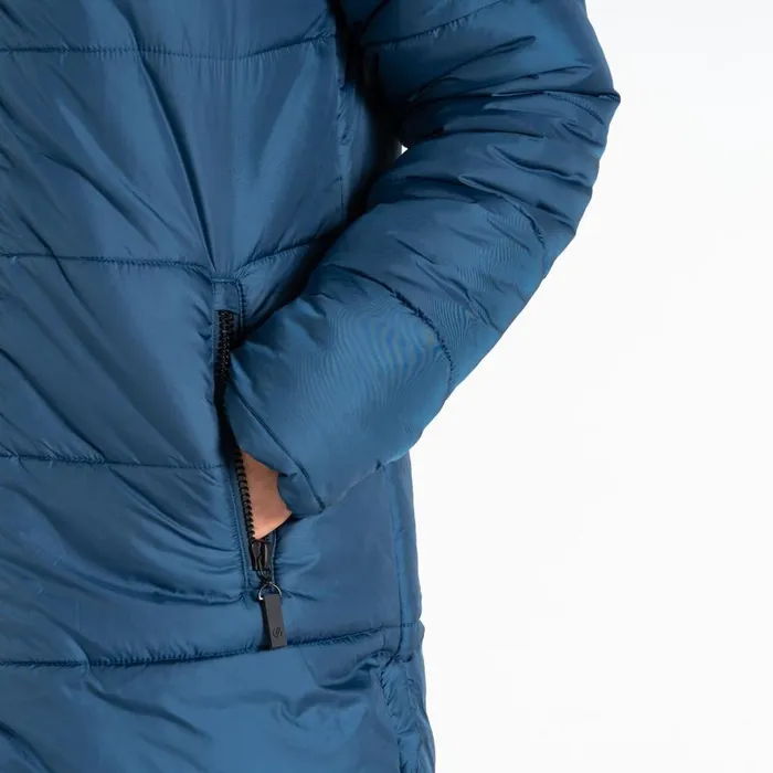 Dare 2b Distinguish Baffled Jacket Moonlight Denim Women Insulated Jackets