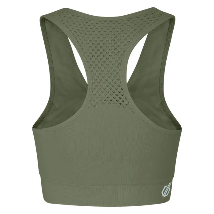 Dare 2b Don039t Sweat It II Sports Bra Olivine Green Women Medium Impact