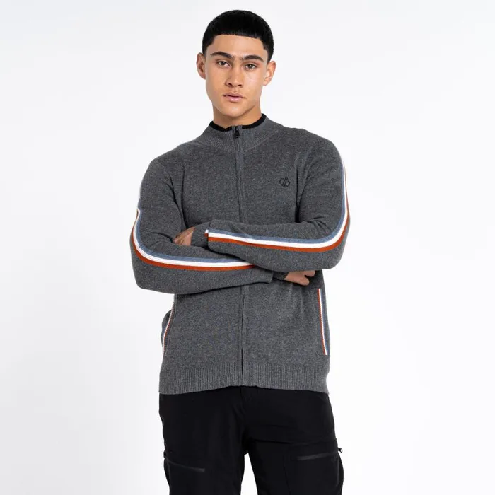 Dare 2b Dutiful II Full Zip Sweater Charcoal Grey Marl Men Fleece
