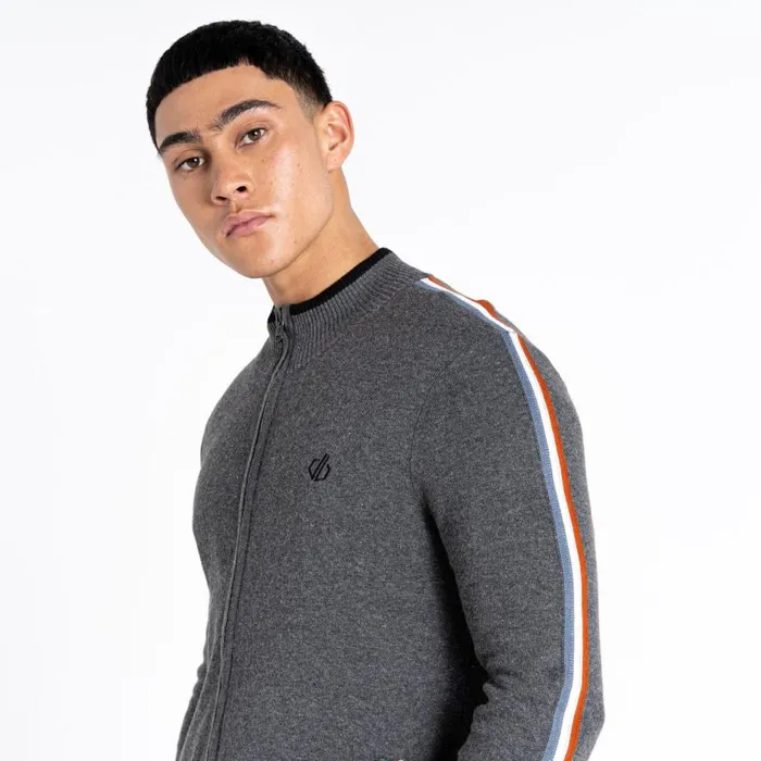 Dare 2b Dutiful II Full Zip Sweater Charcoal Grey Marl Men Fleece