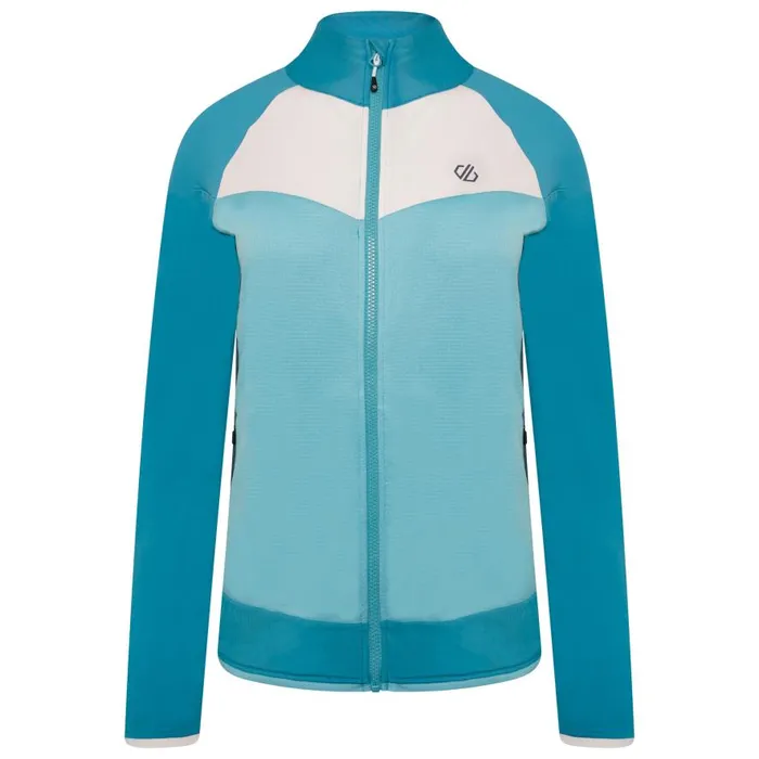 Dare 2b Elation II Recycled Core Stretch Crystal Seas Capri Blue Women Midlayers