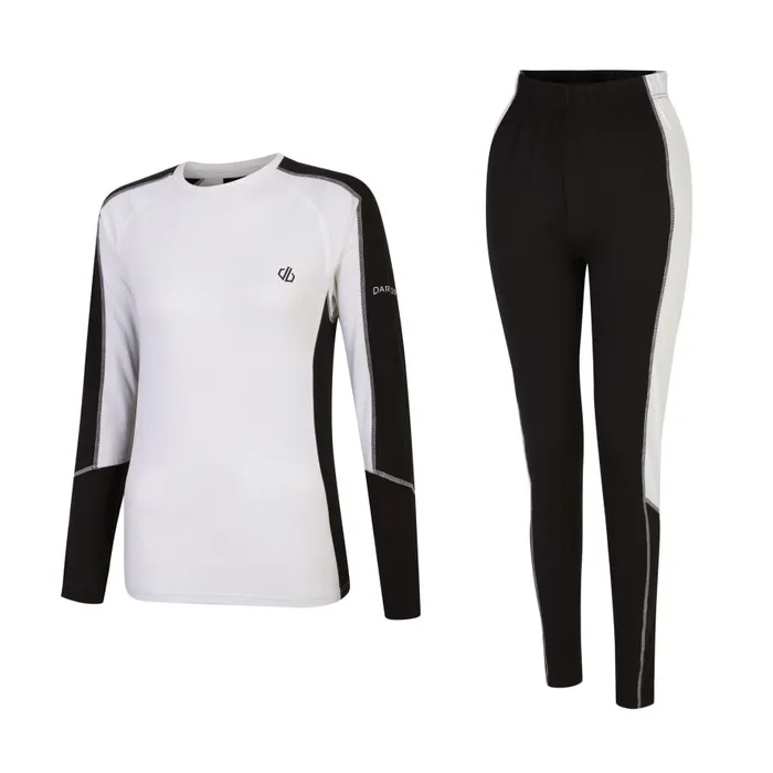 Dare 2b Exchange III Base Layer Set Black White Women Base Layers