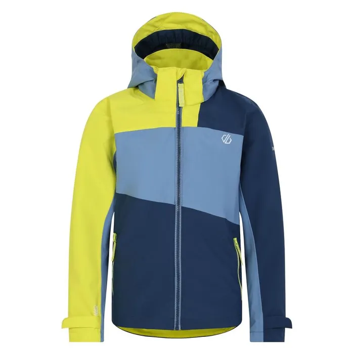 Dare 2b Explore II Waterproof Jacket Coronet Blue Moonlight Denim Kids Waterproof Jackets