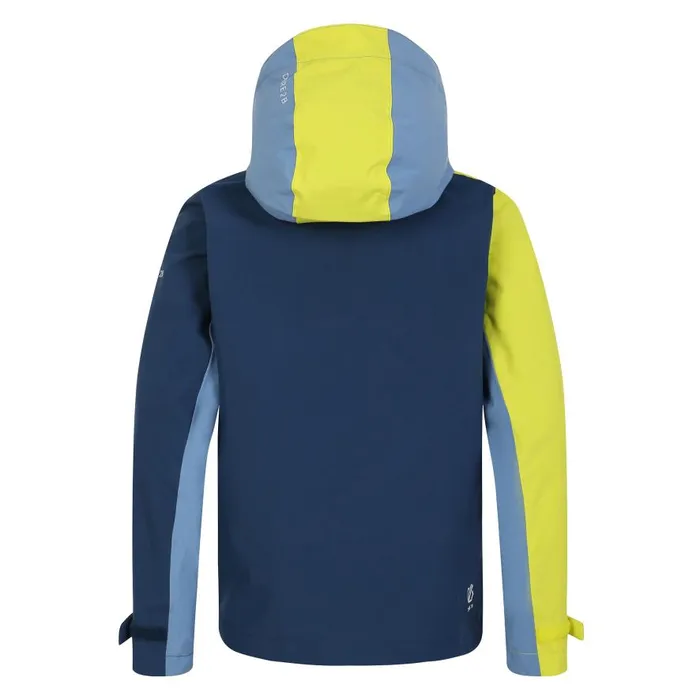 Dare 2b Explore II Waterproof Jacket Coronet Blue Moonlight Denim Kids Waterproof Jackets