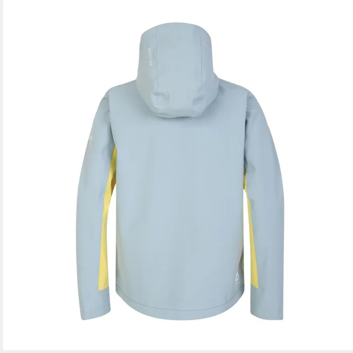 Dare 2b Explore Waterproof Jacket Orion Grey Electric Yellow Kids Waterproof Jackets