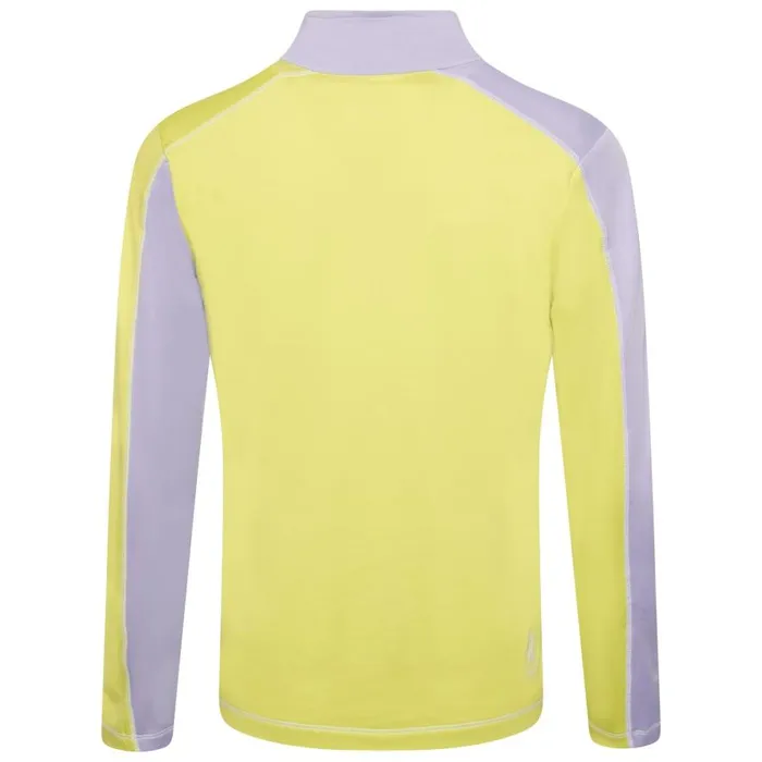 Dare 2b Formate II Core Stretch Midlayer Cosmic Lilac Wild Lime Kids Fleece