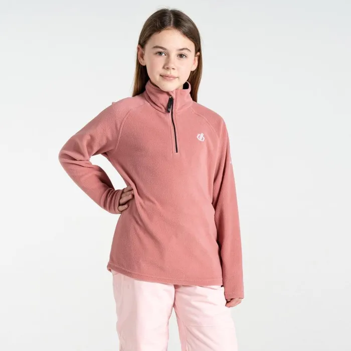 Dare 2b Freehand Half Zip Fleece Dusty Rose Kids Fleece