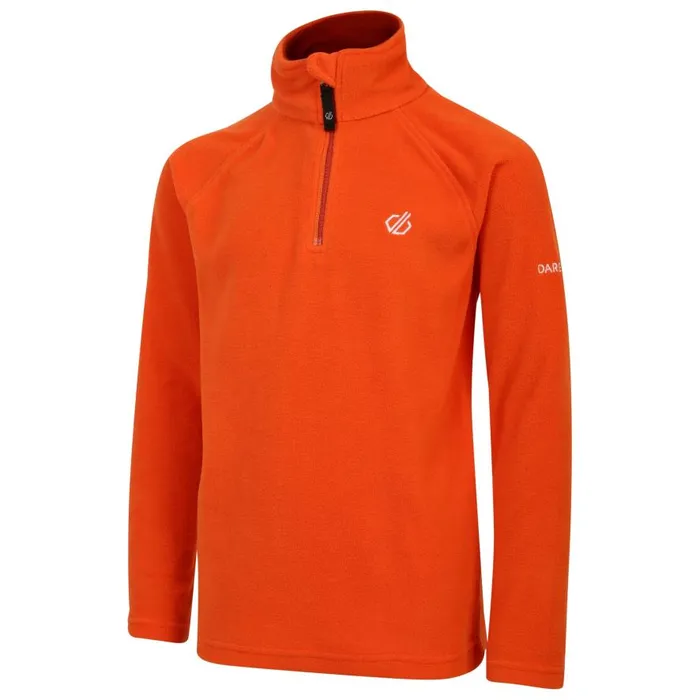Dare 2b Freehand Half Zip Fleece Puffins Orange Kids Fleece