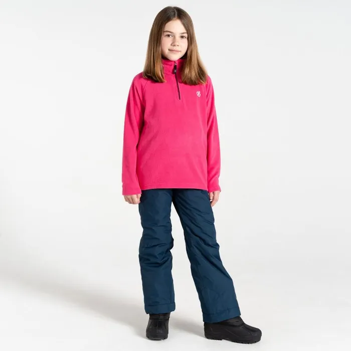 Dare 2b Freehand Half Zip Fleece Pure Pink Kids Fleece