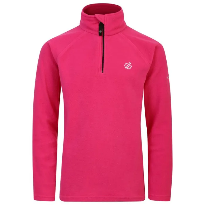 Dare 2b Freehand Half Zip Fleece Pure Pink Kids Fleece
