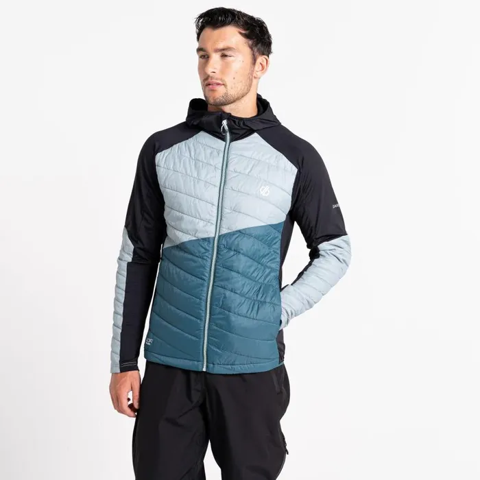 Dare 2b Gendarme Wool Padded Hybrid Jacket Slate Grey Men Softshell Jackets