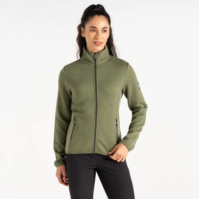 Dare 2b Glissade Sweater Olivine Green Women Midlayers