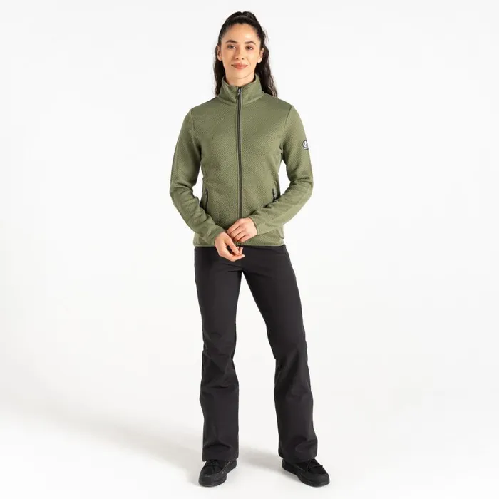 Dare 2b Glissade Sweater Olivine Green Women Midlayers