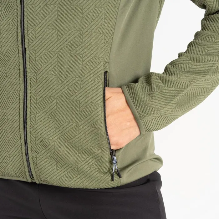 Dare 2b Glissade Sweater Olivine Green Women Midlayers