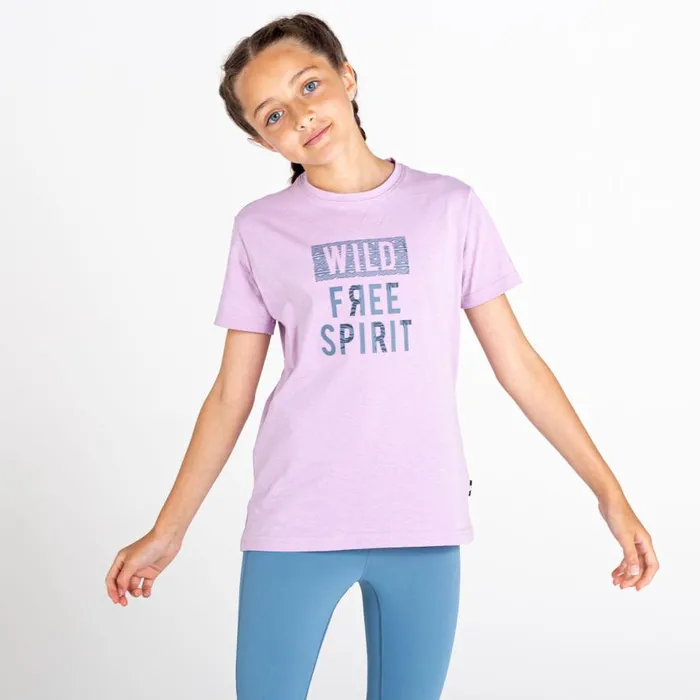 Dare 2b Go Beyond Graphic Tee Lupine Lavender Kids