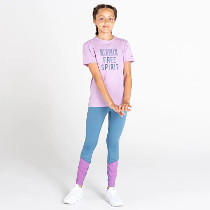 Dare 2b Go Beyond Graphic Tee Lupine Lavender Kids