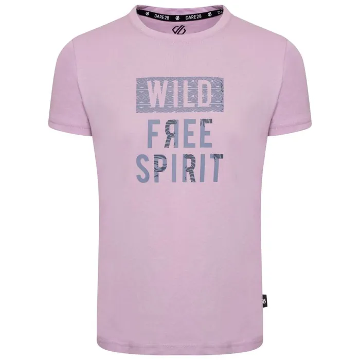 Dare 2b Go Beyond Graphic Tee Lupine Lavender Kids