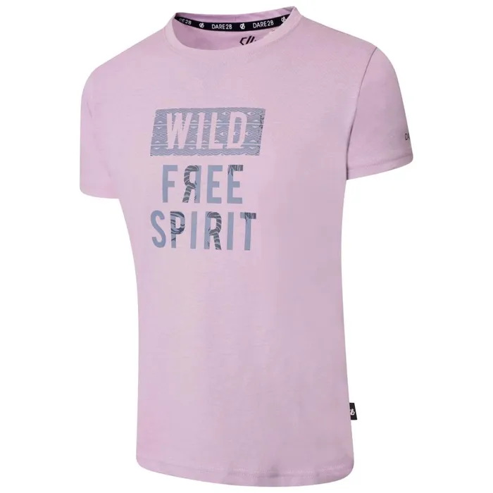 Dare 2b Go Beyond Graphic Tee Lupine Lavender Kids