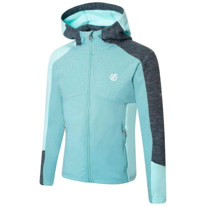 Dare 2b Hero Recycled Core Stretch Midlayer Aqua Splash Meadowbrook Kids Fleece