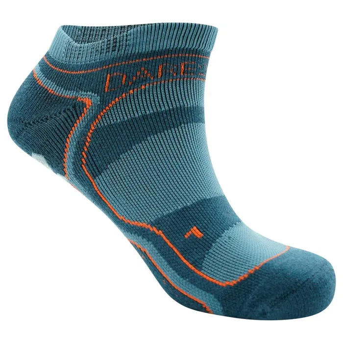 Dare 2b Hex Athleisure Sock Orion Grey Burnt Salmon Men Socks