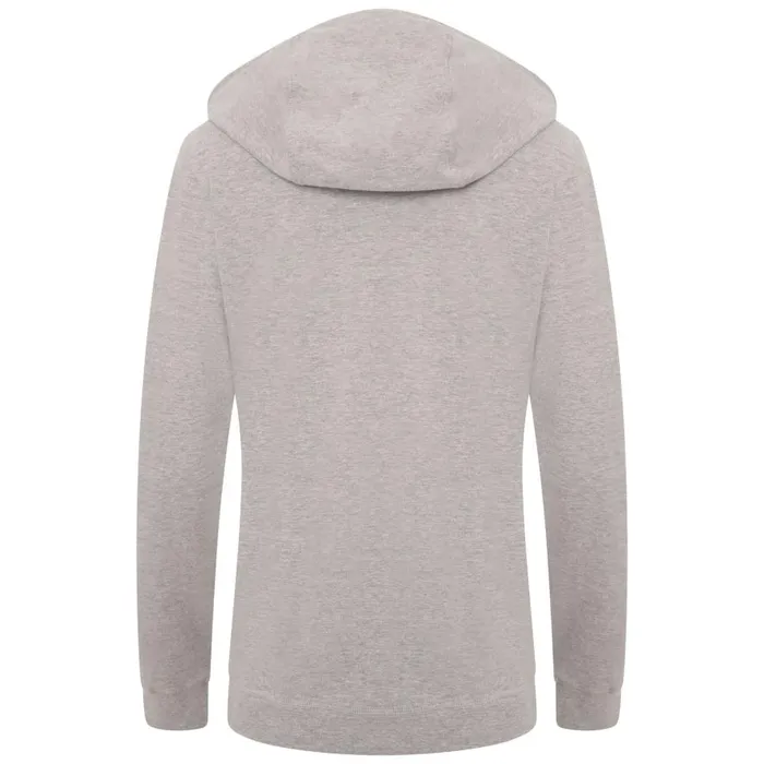 Dare 2b Influence Zip Through Hoodie Ash Grey Marl Women Hoodies and Sweatshirts