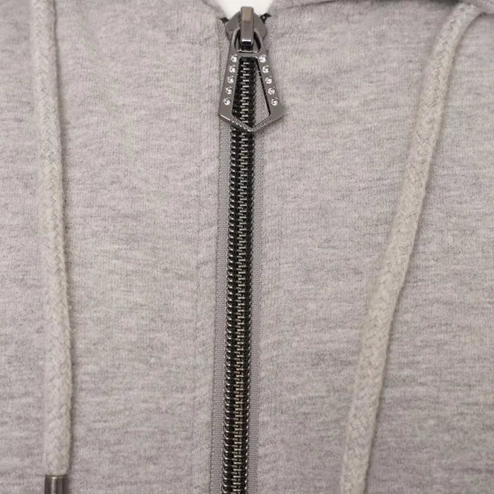 Dare 2b Influence Zip Through Hoodie Ash Grey Marl Women Hoodies and Sweatshirts