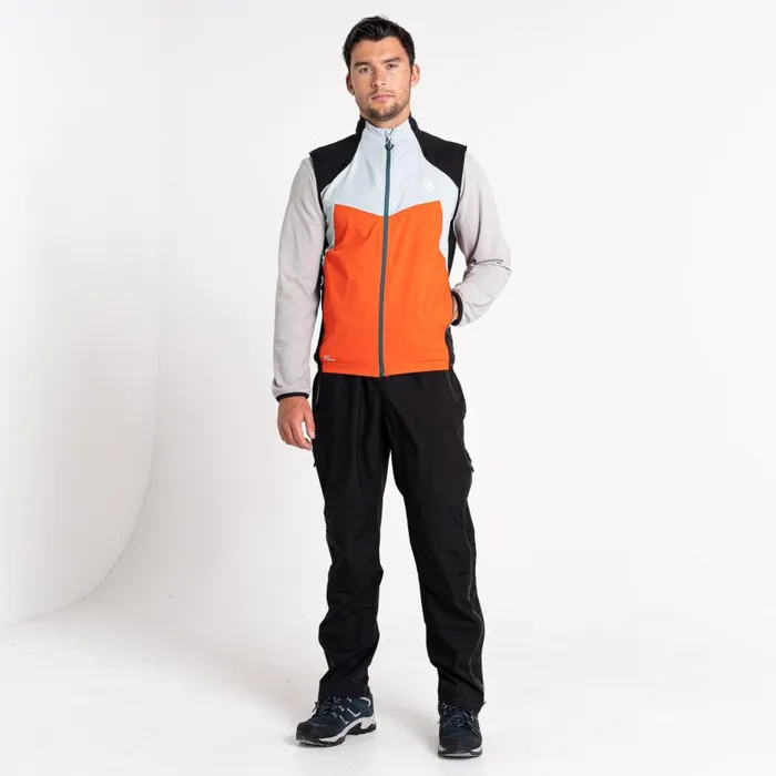 Dare 2b Latitudinal Softshell Vest Trail Blaze Black Men Gilets