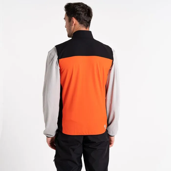 Dare 2b Latitudinal Softshell Vest Trail Blaze Black Men Gilets