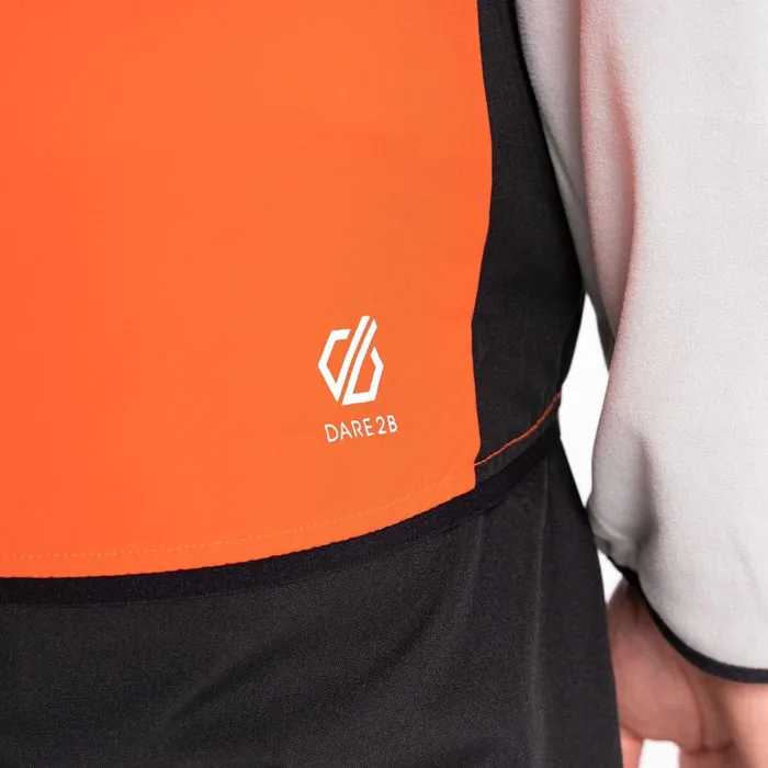 Dare 2b Latitudinal Softshell Vest Trail Blaze Black Men Gilets