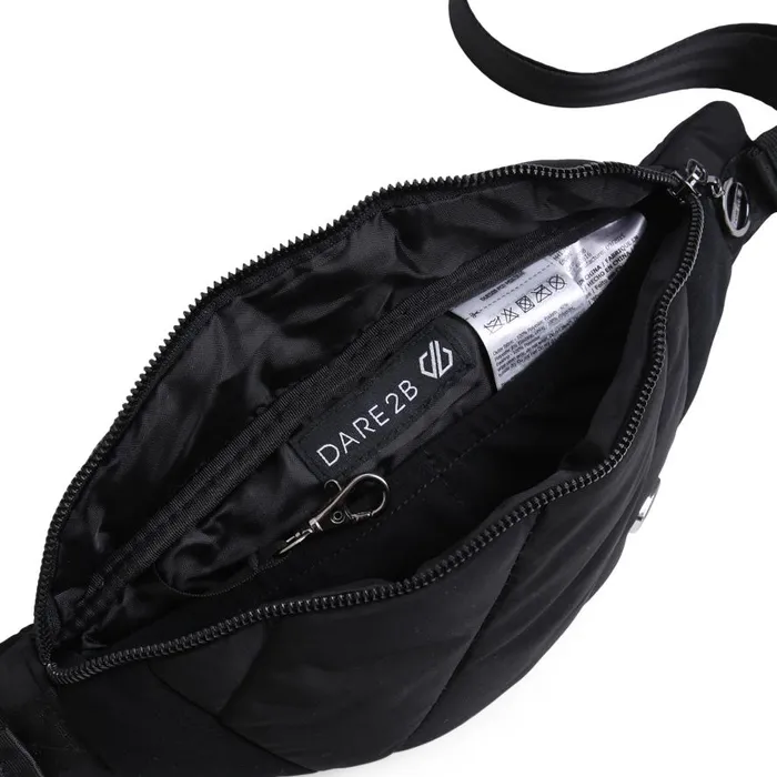 Dare 2b Luxe Bum Bag Black WomenMenKids Bags and Rucksacks