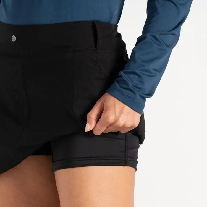 Dare 2b Melodic III Lightweight Skort Black Women Shorts