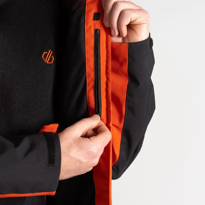 Dare 2b Mountain Series Waterproof Jacket Cinnamon Black Men Waterproof Jackets