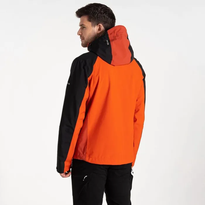 Dare 2b Mountain Series Waterproof Jacket Cinnamon Black Men Waterproof Jackets