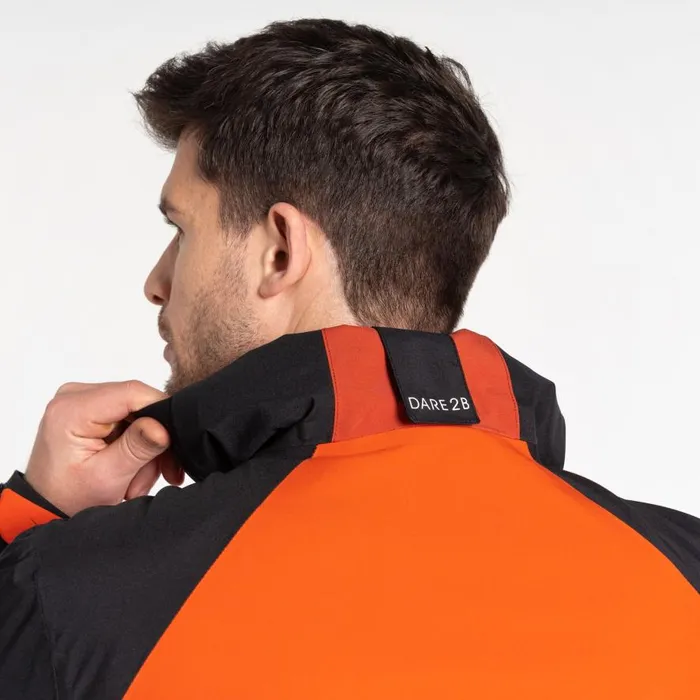 Dare 2b Mountain Series Waterproof Jacket Cinnamon Black Men Waterproof Jackets
