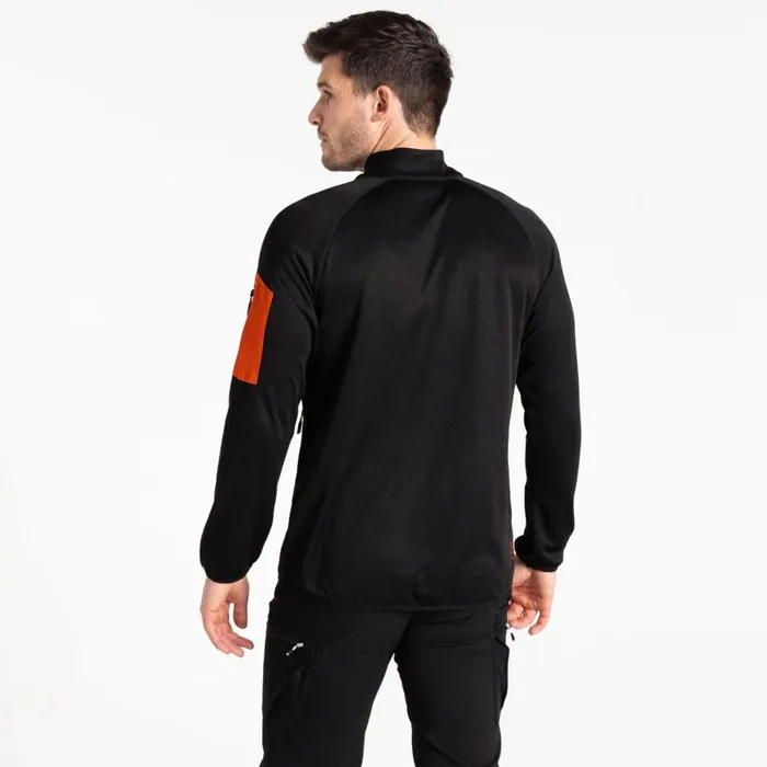 Dare 2b Mountain Series Zip Through Fleece Black Men Fleece